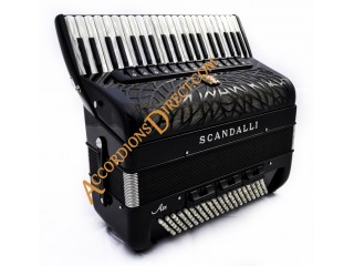 Scandalli Air IV 41 key 120 bass 4 voice Scottish tuned Tone Chamber accordion.  Midi expansion available.